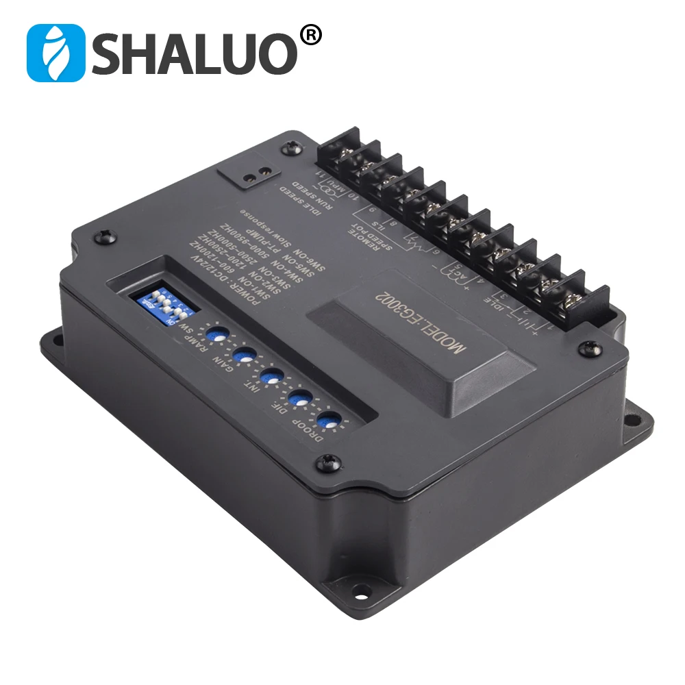 Imagem -05 - Regulador de Gerador Diesel Unidade Controlador Velocidade do Motor Atuador Sensor Velocidade Magnética dc Placa Controle do Motor Peça Genset Eg3002