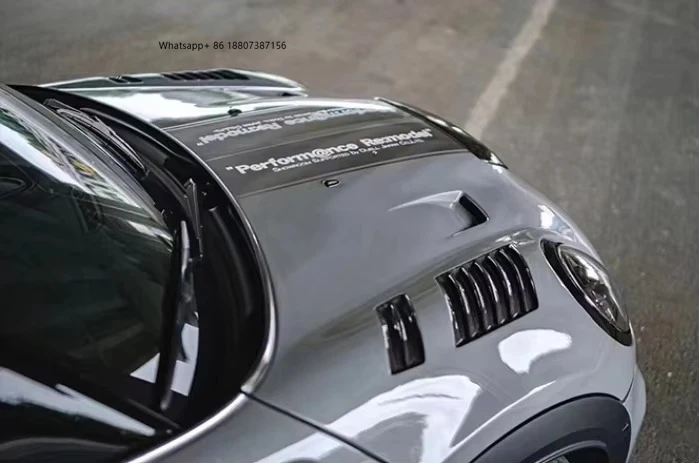 

2014-2016 forBMW MINI F55/F56/F57 AG Style Carbon Fiber Engine Cover High Quality Bumper Kit Perfect Fit Engine Hood Upgrade