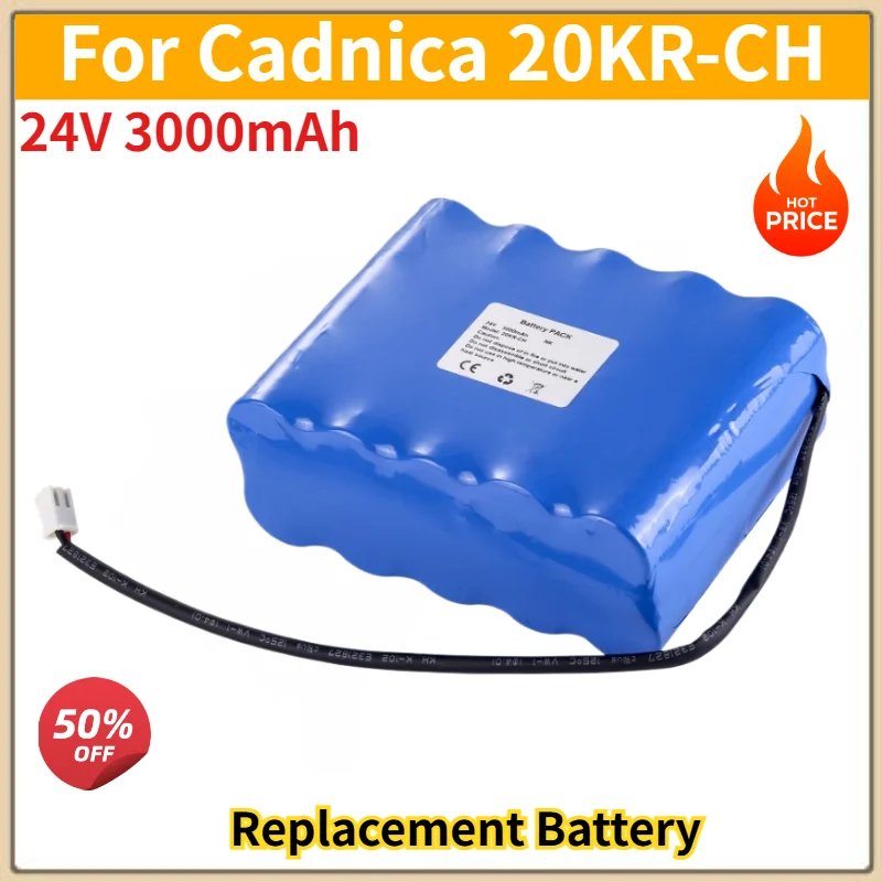 20KR-CH Battery 24V 3000mAh for Cadnica 20KR-CH High Quality Replacement Battery