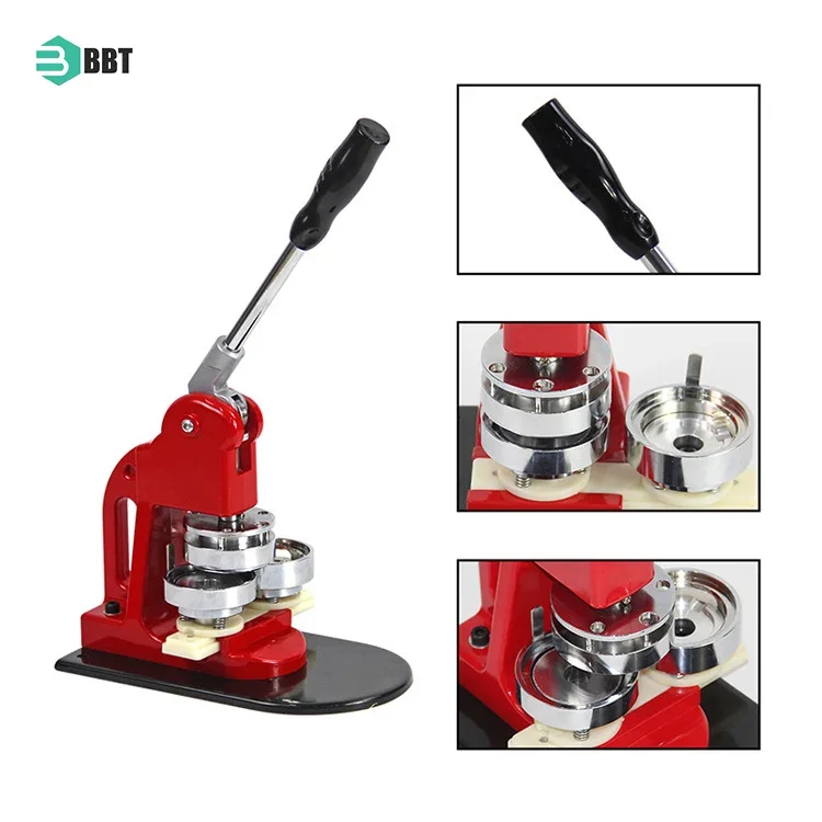 Best Price Manual Badge Machine Aluminum Diy Button Badge Button Making Machine Pin Badge Making Machine