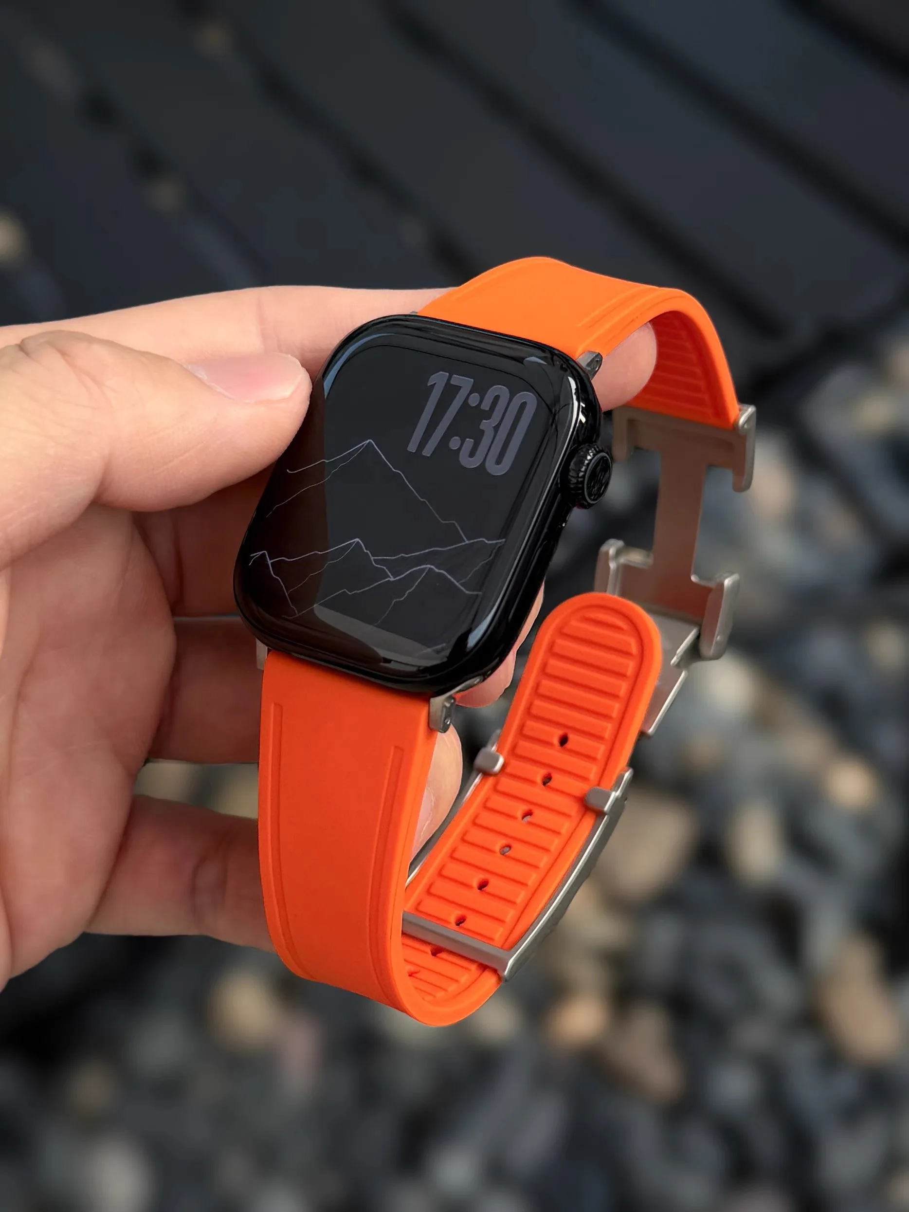 Magnetisches Silikonarmband für Apple Watch Ultra 3 2 49mm 46mm 45mm 44mm 42mm 40mm 41mm Armband IWatch Serie 11 10 9876 SE 3 – Detail 2