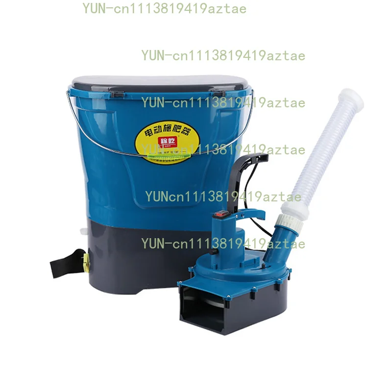 Electric Fertilizer Spreader 25L Agricultural Knapsack Spreaders Automatic Fertilizer Application Machine Portable Spreaders