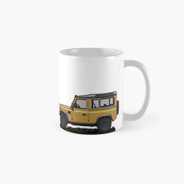 Defender Classic  Mug Image Photo Drinkware Tea Printed Cup Handle Round Picture Design Coffee Simple Gifts