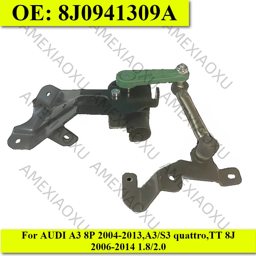 

Оригинальный OEM датчик уровня заднего левой фары 8J 0941309 A для AUDI A3 8P 2004-2013,A3/S3 quattro,TT 8J 2006-2014 1.8/2.0