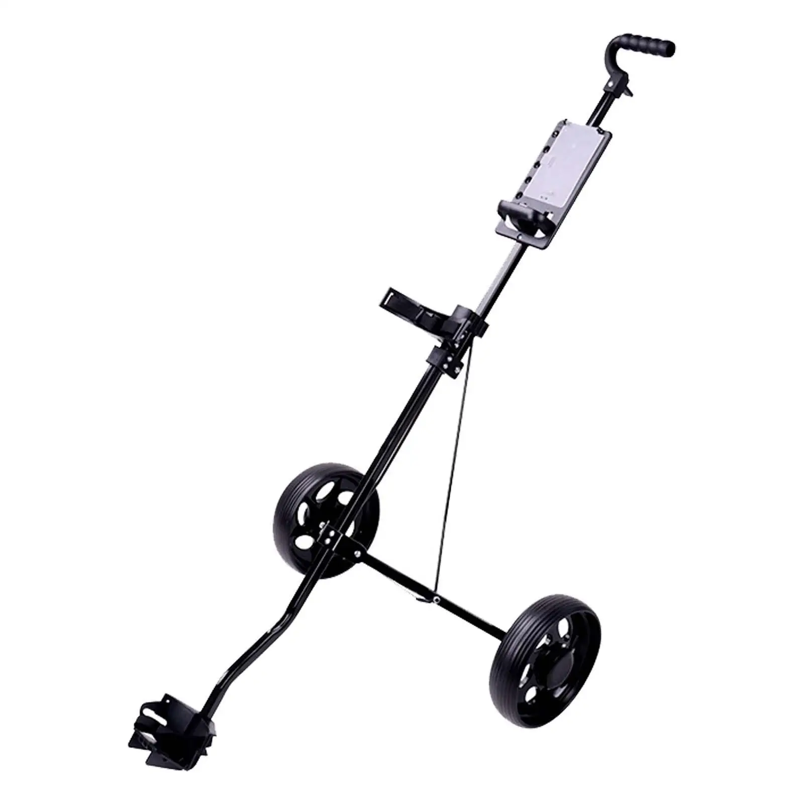 Golf Trolley Metal Folding Cart Easy to Open and Close Lightweight Golf Cart