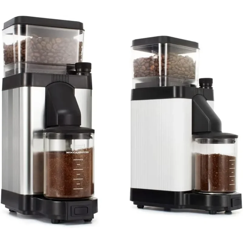 Technivorm Moccamaster 49522 KM5 Burr Coffee Grinder, Matte White Electric Burr Grinders