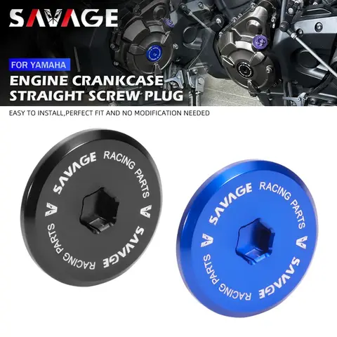 MT-09 MT-07 Engine Alternator Straight Screw Plug For YAMAHA Tracer 900 9/GT/GT+ 9GT+ Tenere XTZ 700 YZF-R7 R9 Decorative Cap