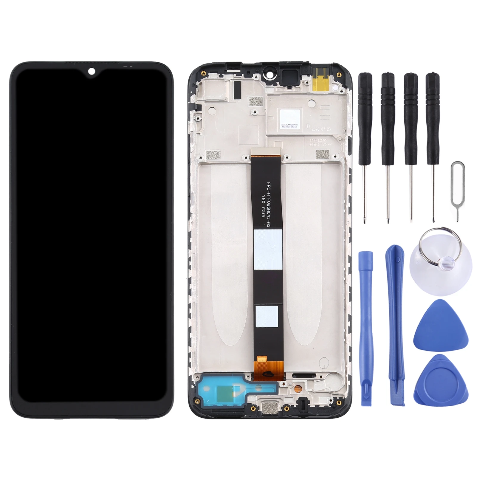 LCD Screen for Xiaomi Redmi 9A /10A / 9C / 9C NFC / 9AT / Redmi 9i / 9 Active / Poco C31 and Digitizer Full Assembly with Frame