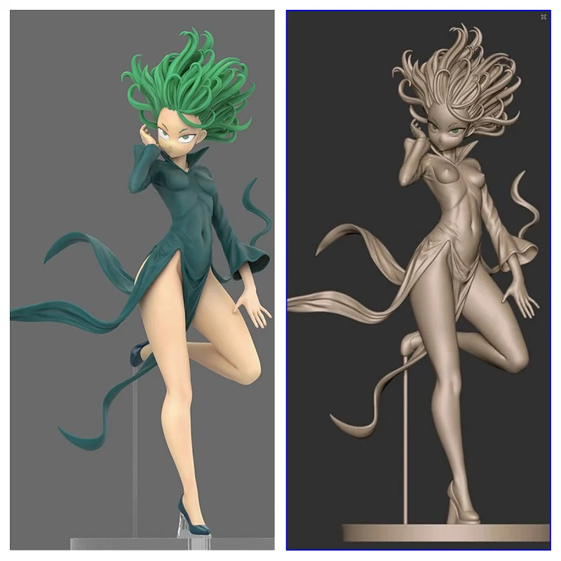 LindenKing Garage Kits  A546 Tatsumaki  Figure,3D-Resin Kits Unpainted,GK Model, Collections For Modelers and Painters