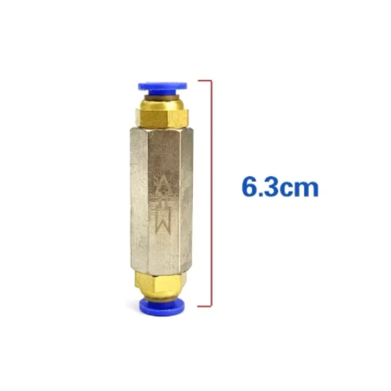 Diesel Piezo Common Rail Injector One-way Valve Joint 6mm Pipe Oil Return Quick Connector Repair Tool