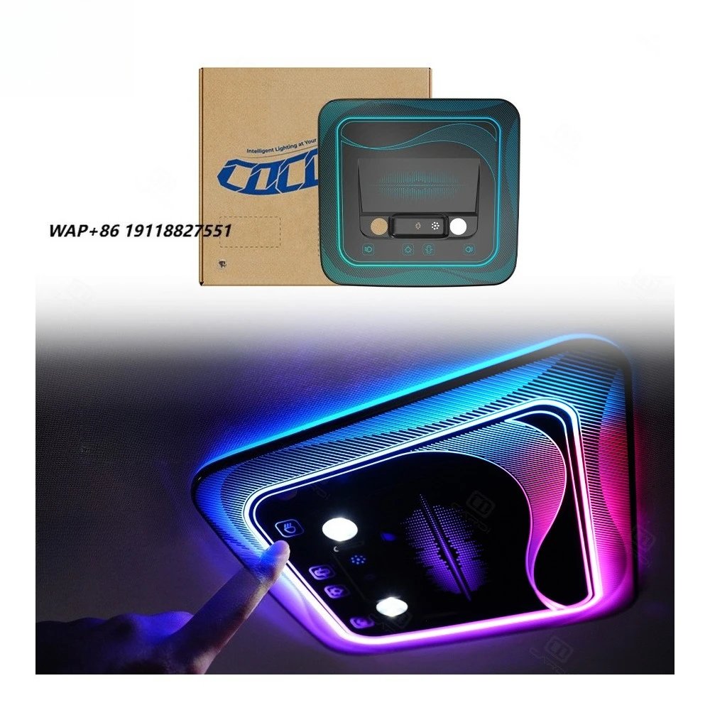 Universal Roof Light D20 Adjustable Reading Light MAGIC APP & Touch Control 12V Interior Dynamic Ambient Light