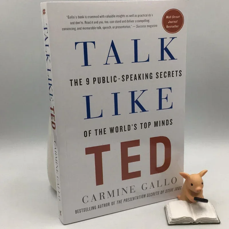 

TALK LIKE TED By Carmine Gallo The 9 Public Speaking Secrets Self Improvement Speech Eloquence English Book Libros Livros
