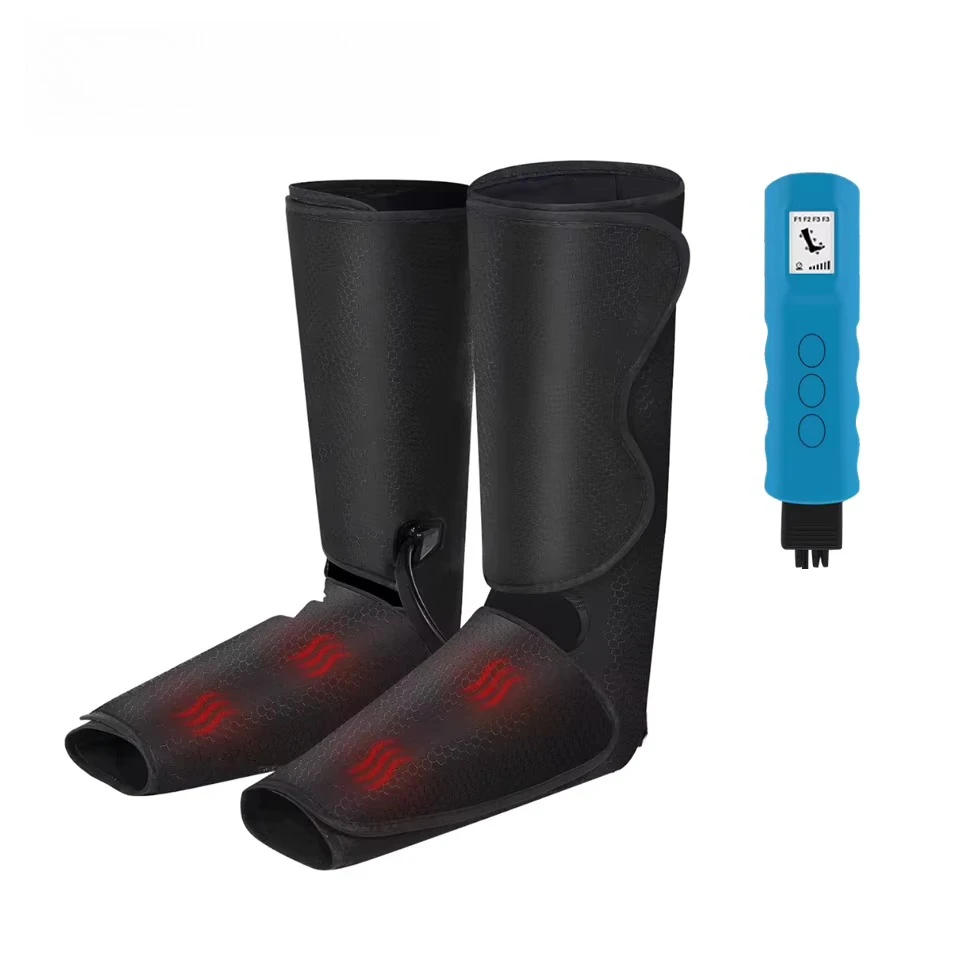Capacity Manual-Wired Control Leg Massager Fitness Muscle Recovery Boots Hot Air Compression 6