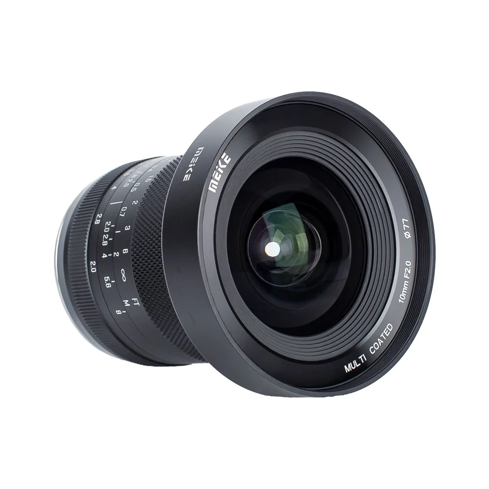 

Широкоугольный объектив MEIKE 10 мм F2.0 Aps-C Prime с ручной фокусировкой для Sony E/Fuji X/Canon RF/Nikon Z Mount