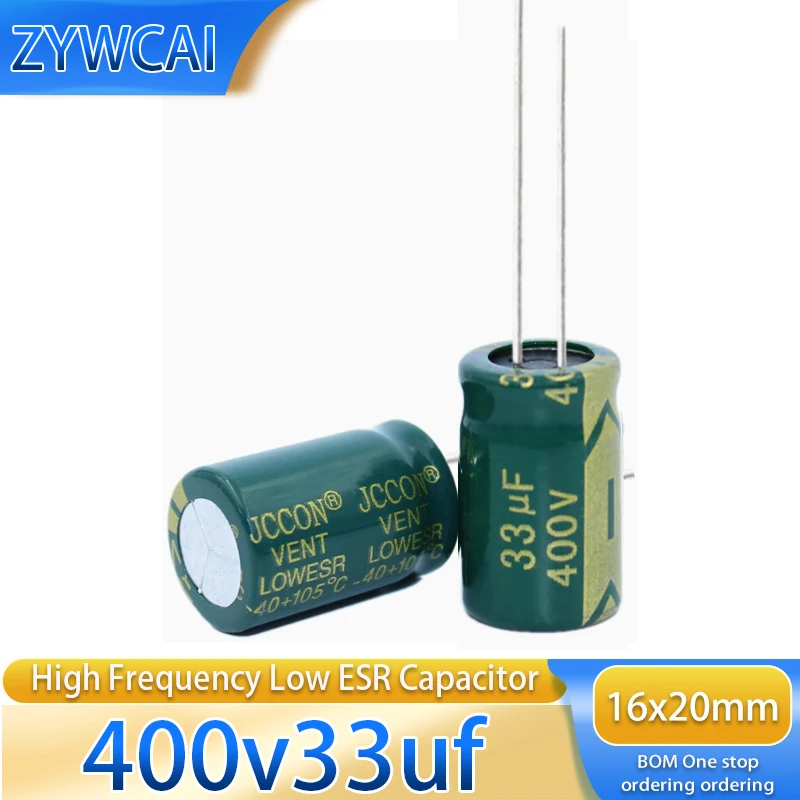 16x20 400v 450v 47uf 33uf 5PCS High Frequency Low Resistance Capacitor view 4