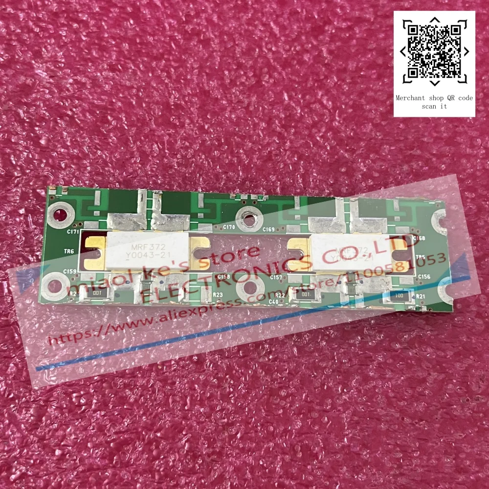 MRF372 MRF372R3 MRF372R5 [ 68V 2X500mA 180W 470-860MHz CASE 375G-04 ] -  (With tin)  transistor,with PC board.