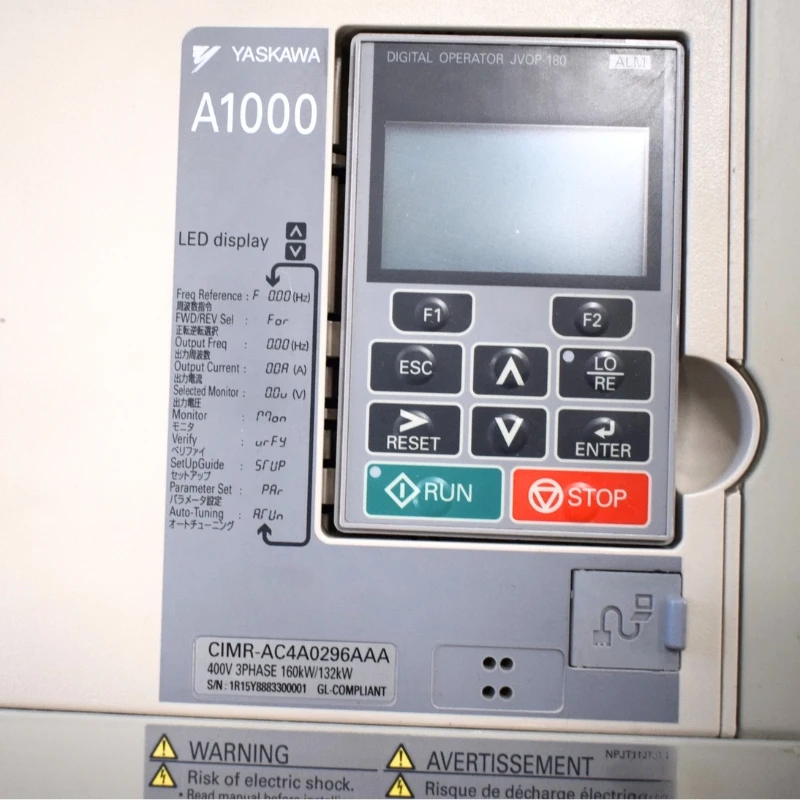 New CIMR-AC4A0296AAA Yaskawa Inverter In Stock Fast Shipping