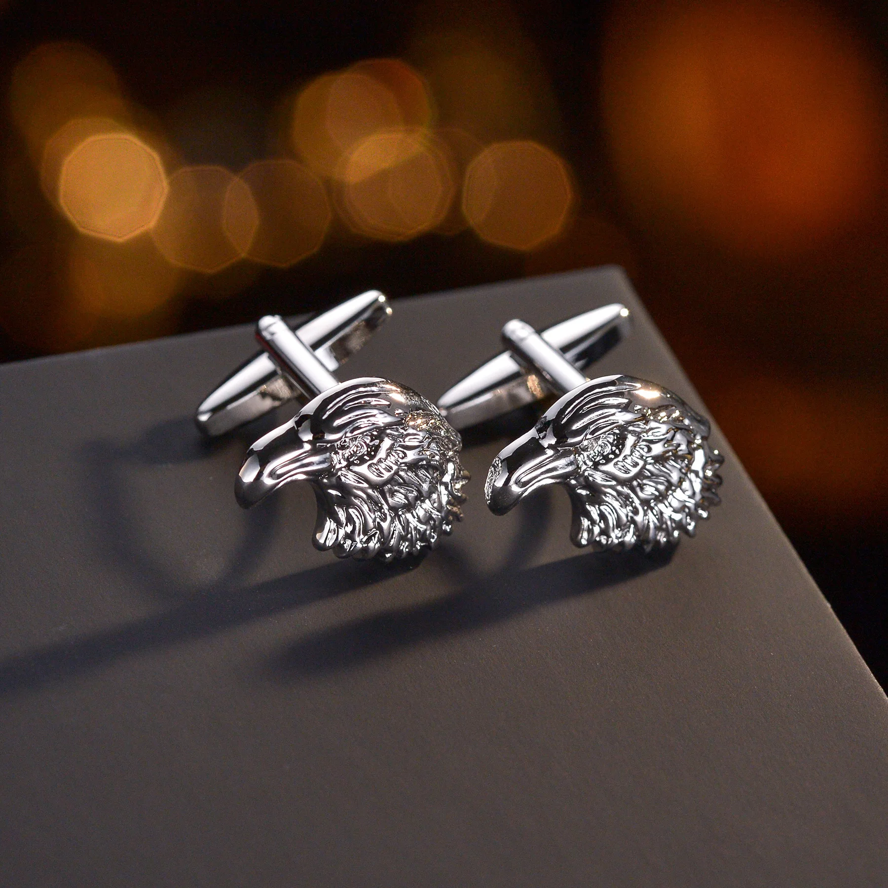 

Запонки с орлом мужские, роскошные винтажные запонки, подарок для жениха, аксессуары для свадьбы