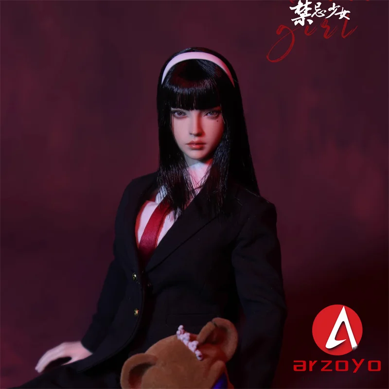 В наличии JKTOYS K-005 1/6 Taboo Girl Tomie подвижный глаз двойная голова фигурка 12 дюймов женщина-солдат модель полный набор Коллекционная