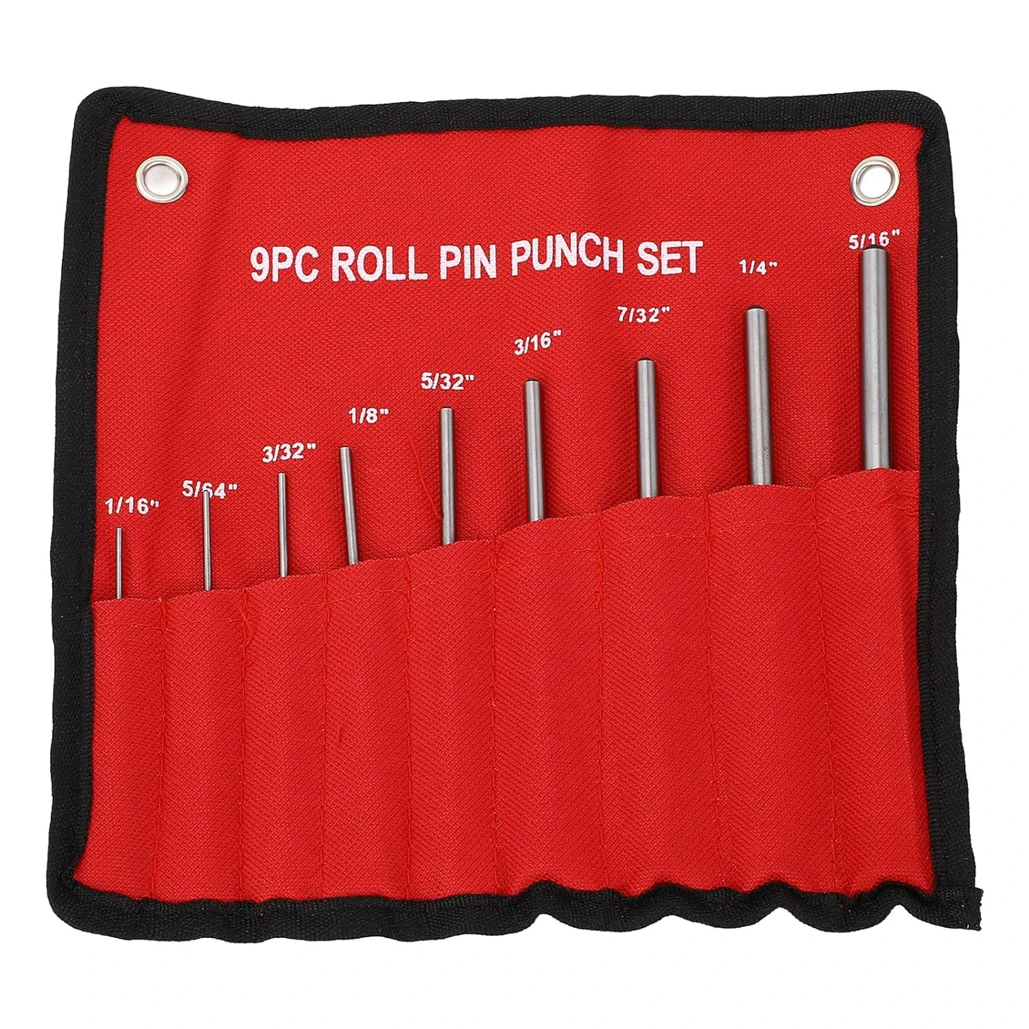 Superior Quality High Performance 9-Piece Steel Roll Pin Set for Reliable Automotive Craftsmanship - Durable, Essential Precisio