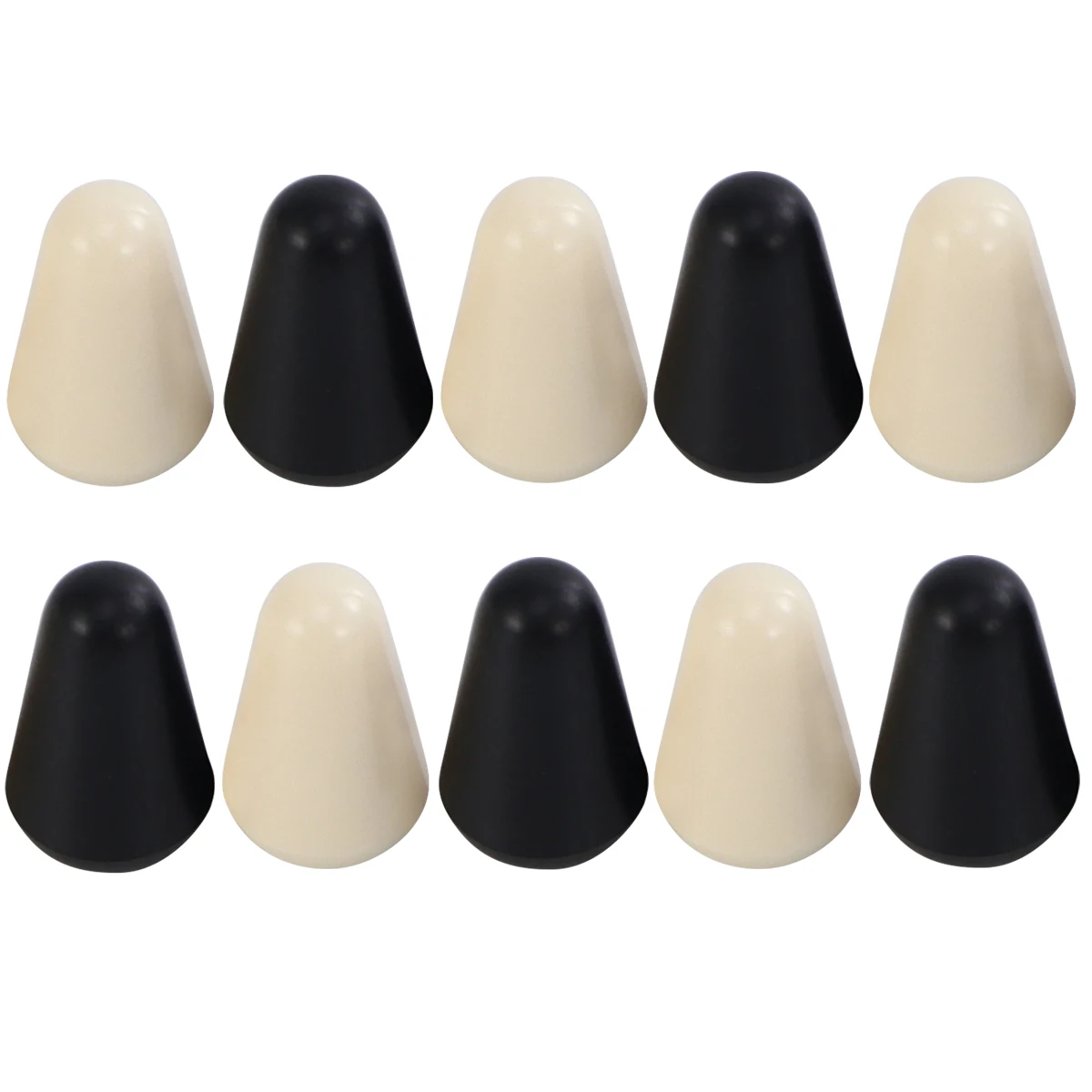 

10 Pcs Guitar Switch Cap Button Accessories Electric Caps Knob Color Scheme Durable