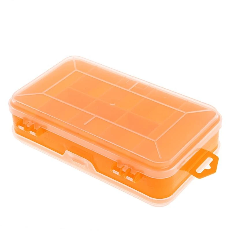 Y1AD Tool Box Transparent Double-Side Multifunctional Storage Tool for Case Plastic f