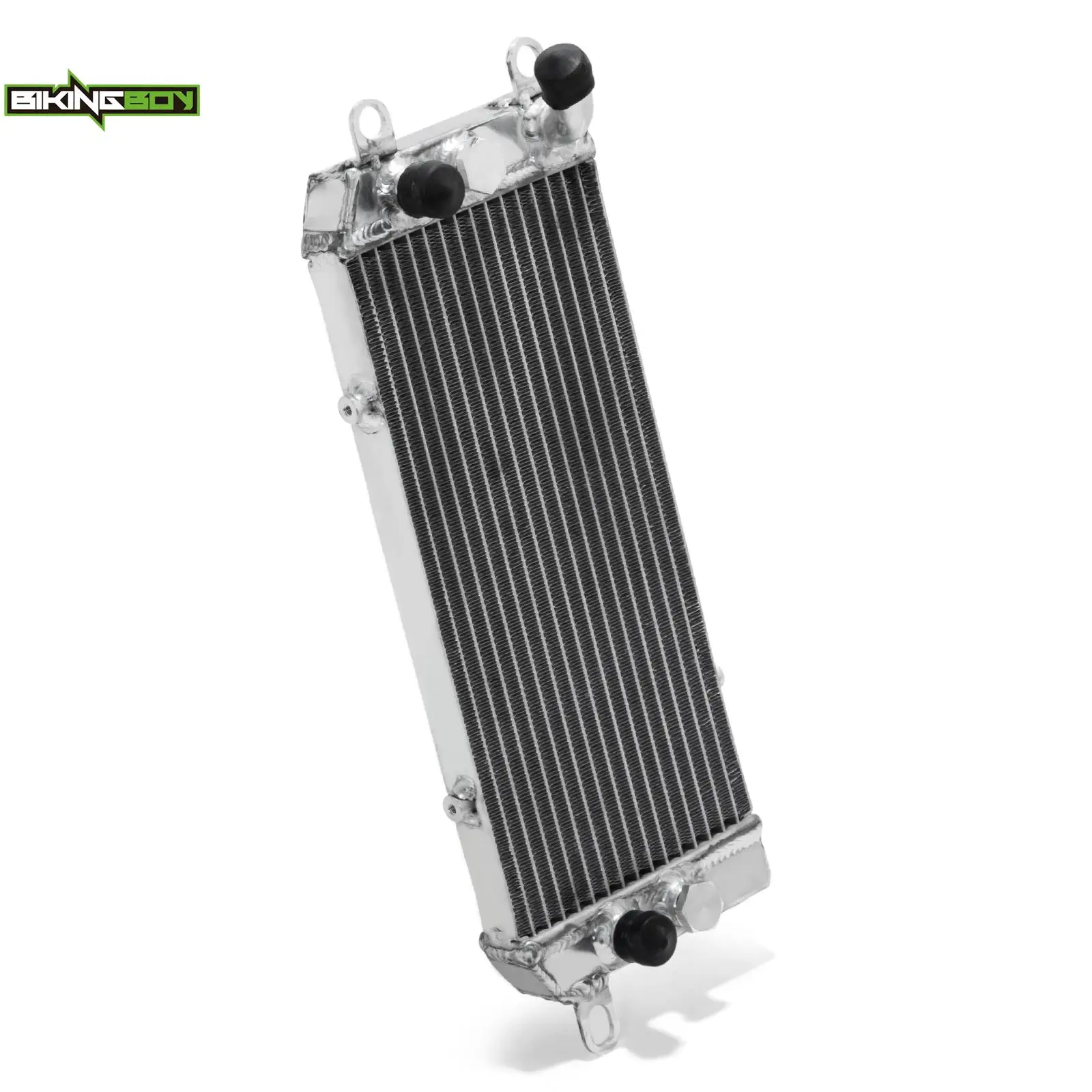 BIKINGBOY Engine Radiator Cooling For Suzuki VZ 800 Marauder 97 98 99 00 01 02 03 04 Water Cooler 17710-48E00 Polished Alloy Set