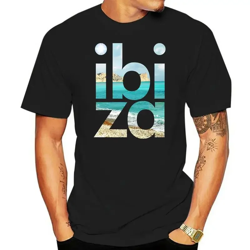 T-shirt Design Basic Top Mens Ibiza Sun And Sea T Shirt - 8ball Originals Tees