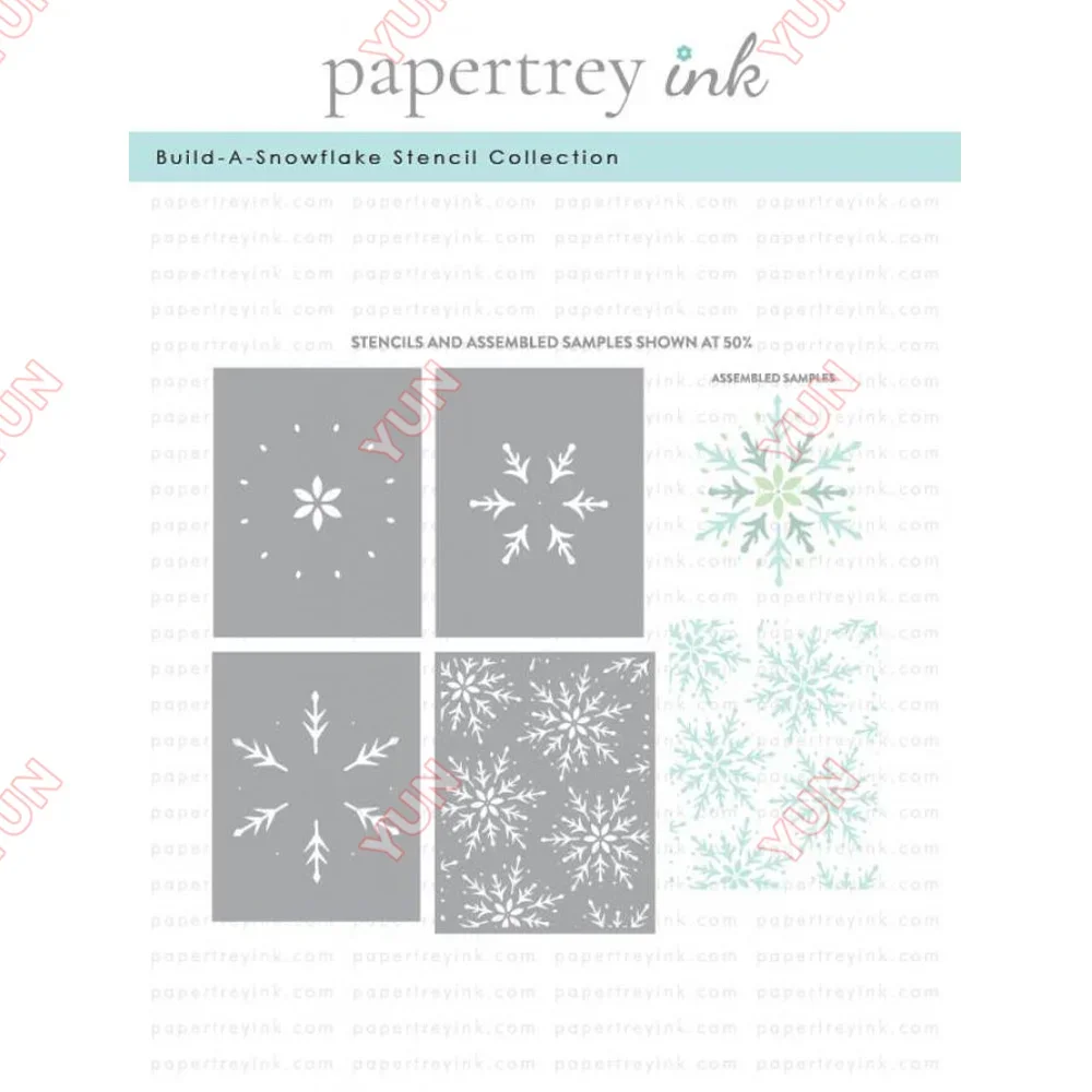 

Arrival New Layered Stencils Build-a-Snowflake Stencil Collection (Set of 4) DIY Scrapbooking Diary Greeting Card Make Embossing