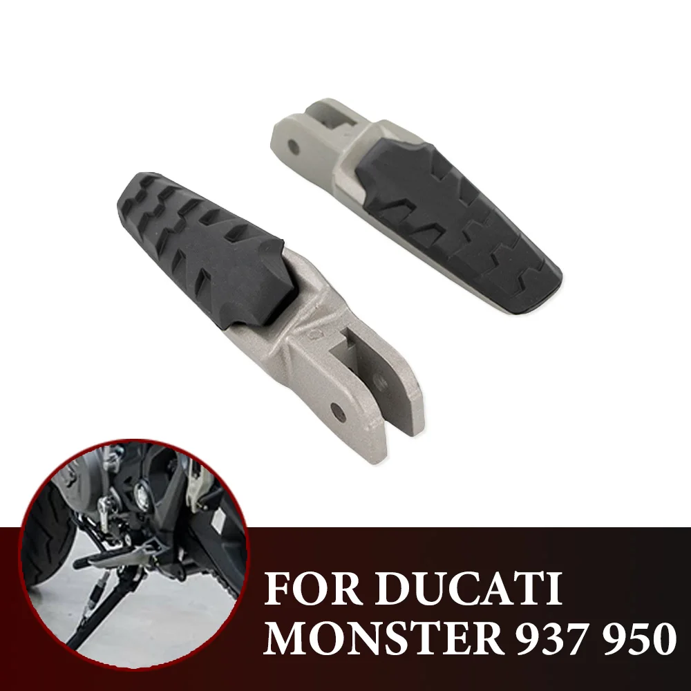 

For DUCATI Monster 950 937 Motorcycle Pegs Rest Front Footrests Footpegs Pedals Kit