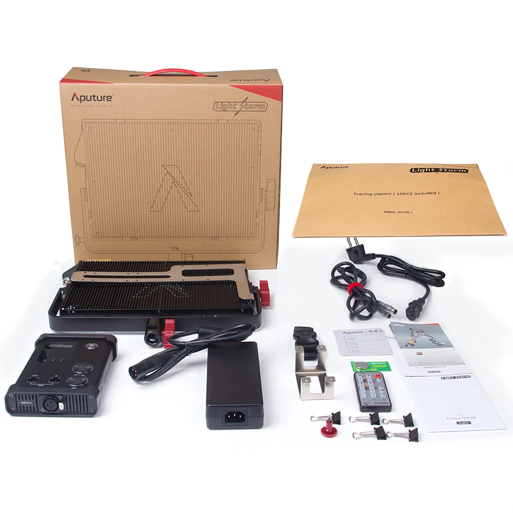 APUTURE-Lampe LED LS 1S 3200K 5500K Aero Aluminium CRI 95 + 2.4G, Télécommande Sans Fil, Éclairage de Studio, Vidéo, Photographie