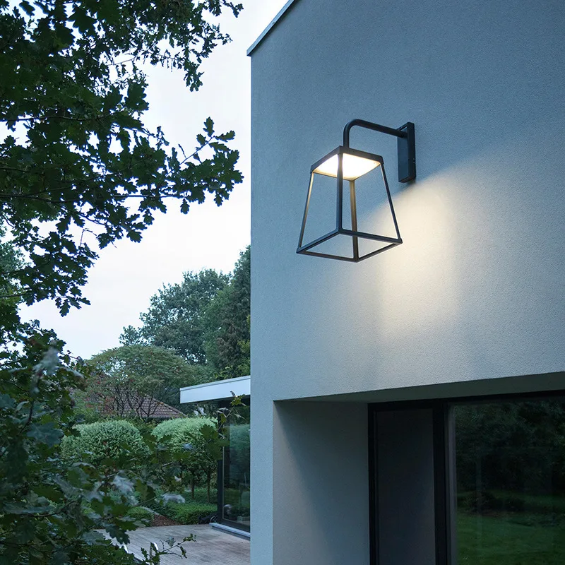 

Modern minimalist creative outdoor waterproof wall lamp LED outdoor courtyard