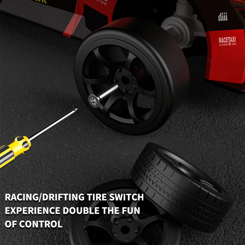 JJRC Q165 2.4G الانجراف Rc سيارة 4WD الانجراف سيارة 1:18 لعبة التحكم عن بعد GTR سيارة RC سباق السيارات لعبة للأطفال هدايا عيد الميلاد ﻿