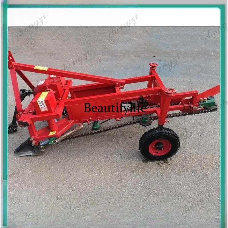 

A81 four-wheel chain-type peanut harvester, peanut planer, fruit growing machine