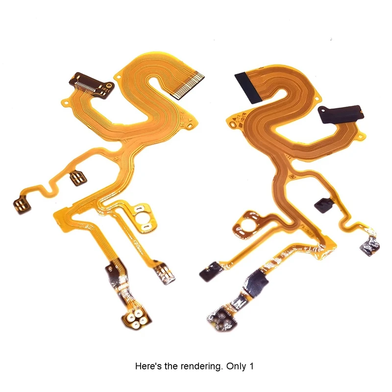 Lens Back Main Flex Cable For SONY DSC-W730 Digital Camera Lens Cable Lens Rear Seat Without Socket Spare Parts Accessories