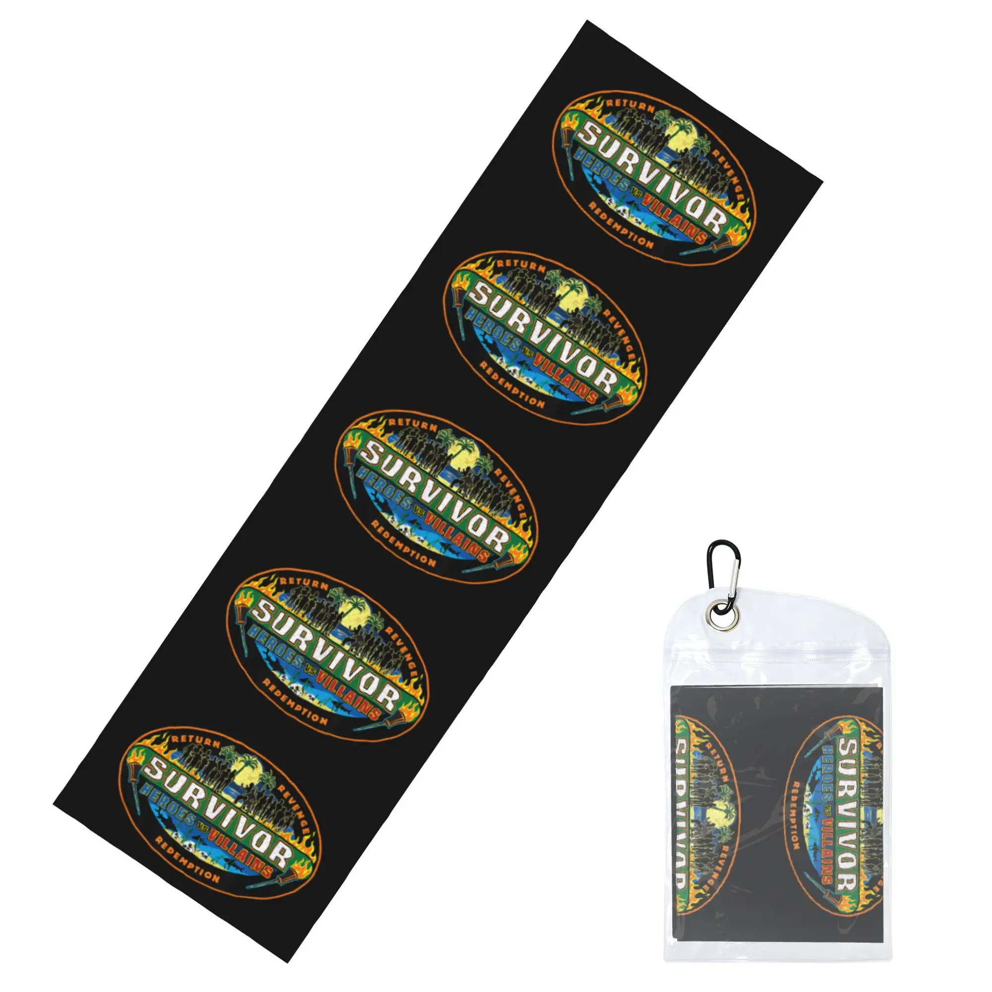 Reality TV Survivor Heroes Vs Villains Towel Quick Drying  Super Soft For Training Towels