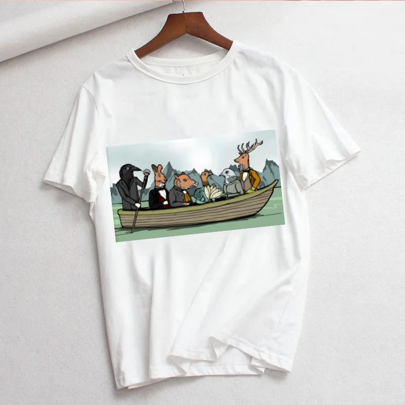 lago arrugginito Donna Cartoon Mom Summer Print Lady T-shirt Top T Shirt Donna Donna T-shirt grafica femminile