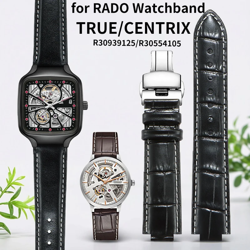 

Кожаный ремешок для часов RADO CENTRIX TRUE, 20x16 мм, выпуклый, с застежкой-бабочкой, из натуральной кожи, для замены ремешков.