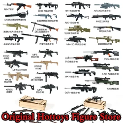 In Stock 1/6 Scale Soldiers Assembled Gun Model Display Rack Military Weapon Puzzle Toy Fit 12-inches Action Figure Doll