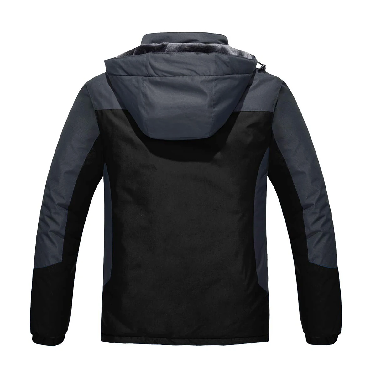 MAGCOMSEN Men's Ski Jacket Winter Warm Wool Parka Warm Thick Coat Windproof Rainproof Snowproof Hiking Men's Snowboard Jacket