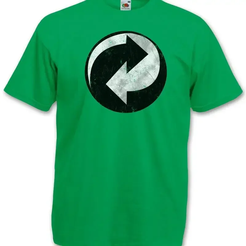 RECYCLING SYMBOL T SHIRT The Green Recycle Big Dot Bang TV Theory