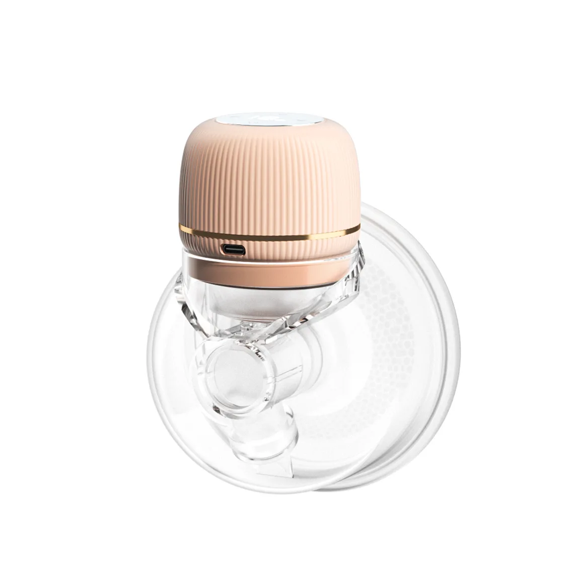 

Wearable breast pump massage hand-free invisible integrated wireless large suction portable