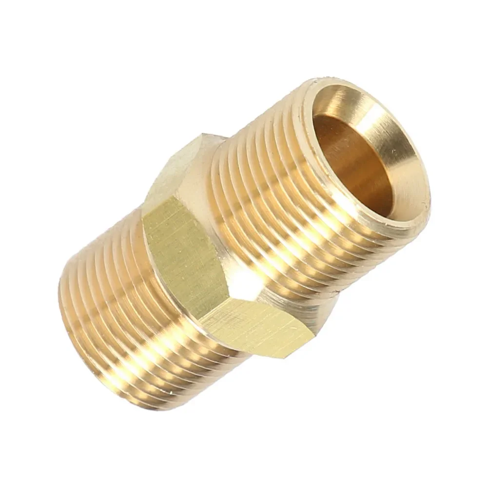 Double Nipple M22x1.5 Male Hose Connector Coupling For High Pressure Cleaner For Karcher And Kranzle High Pressure Cleaners