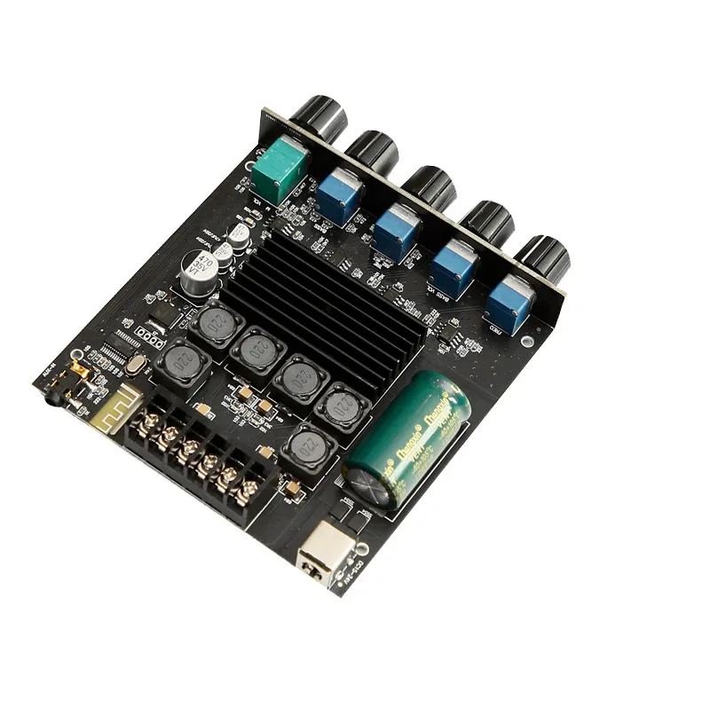 

NEW DC24V 50W*2+100W TPA3116 2.1 Channel Class D Digital Bluetooth 5.0 Home Audio Subwoofer Amplifier Board