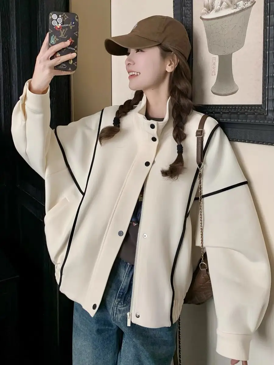 

Университетские куртки, женская верхняя одежда, облегающие пуговицы на шнурке, толстый тонкий флис, уличный воротник на подкладке, дизайн для кемпинга и скалолазания