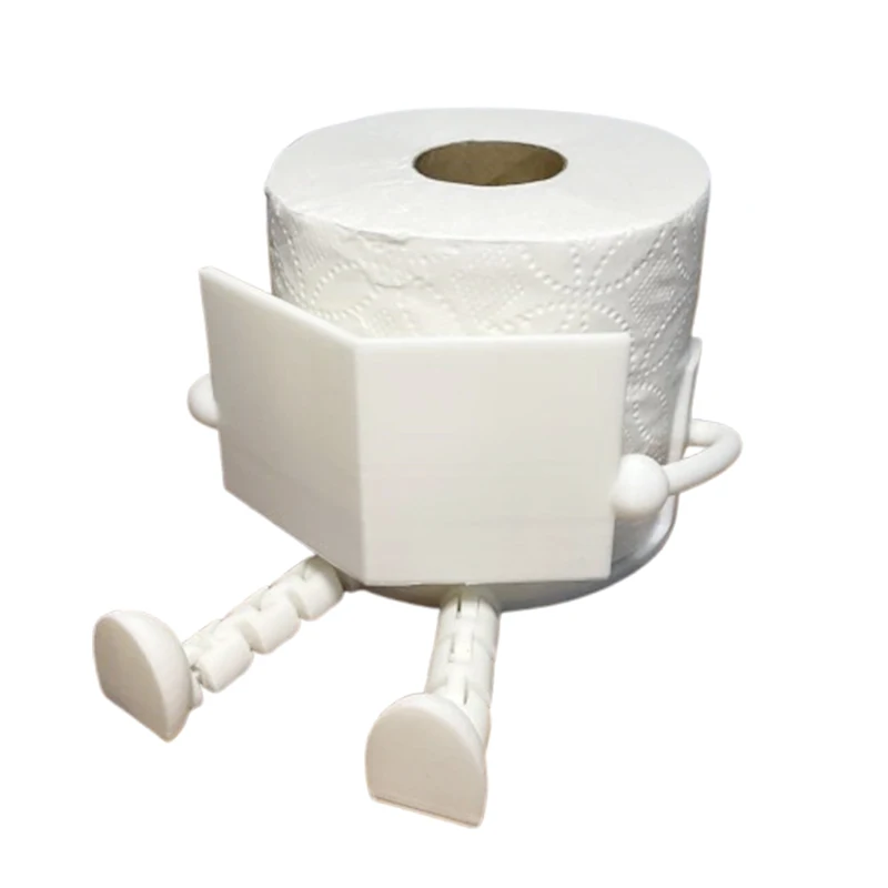 

Держатель для туалетной бумаги с 3D принтом, пластиковый держатель для туалетной бумаги для ванной комнаты, супер милый держатель для туалетной бумаги, декоративные украшения