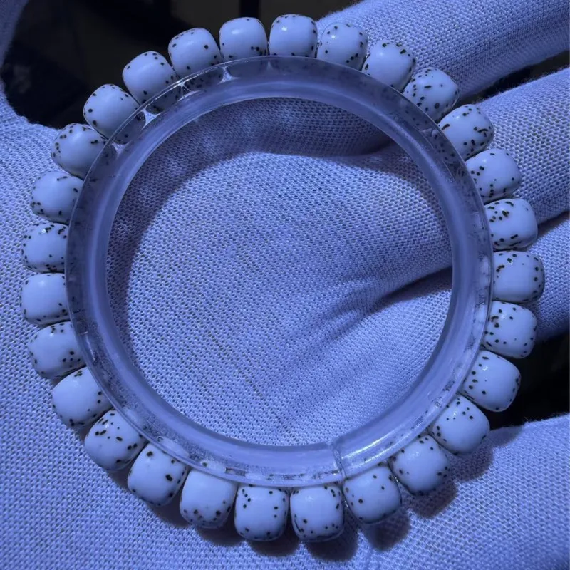 Pufferfish Moon Bodhi Single-Strand Bracelet, Featuring A Delicate Design And Ample White Space