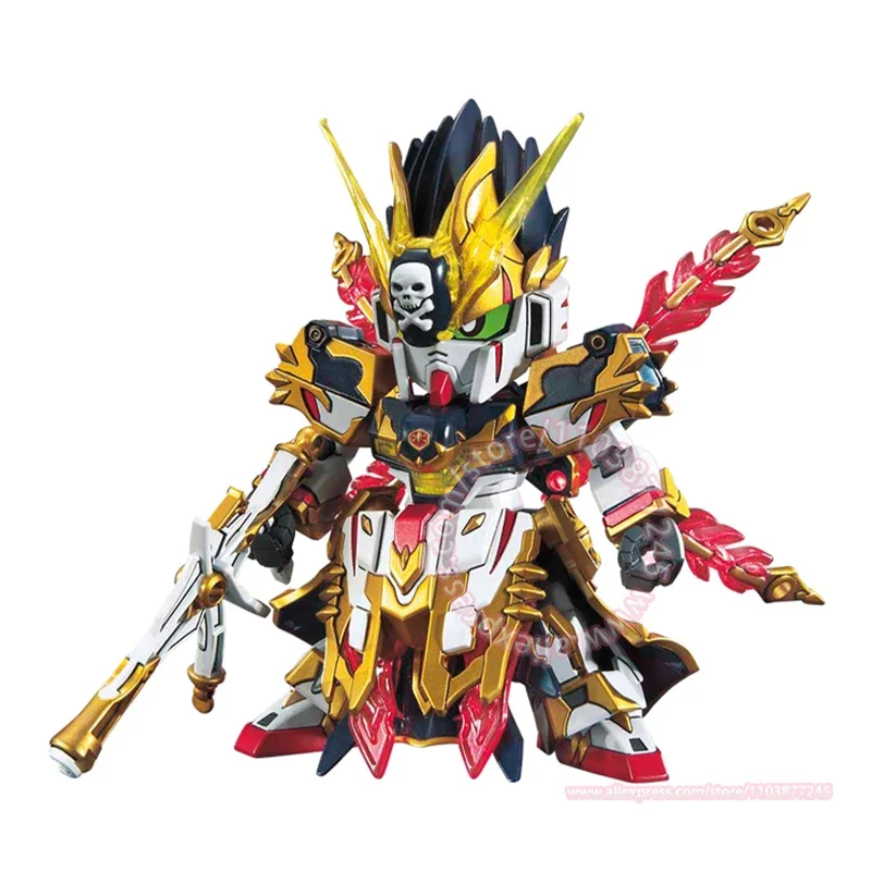 Bandai sd gan ning crossbone gundam bb guerreiro q versão modelo brinquedo das crianças montado figura presente de aniversário figuras de ação