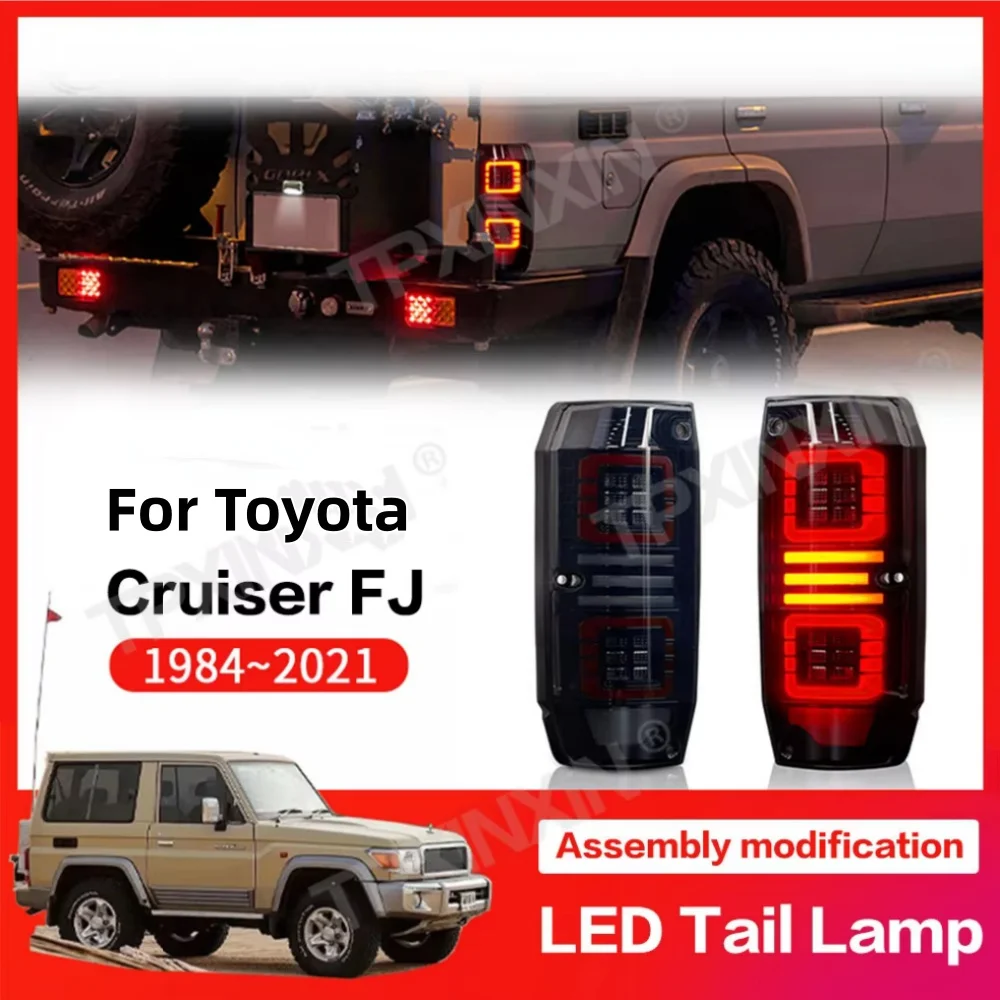 Car LED Headlight Lamp Assembly For Toyota Cruiser FJ 1984 1985 1986 1987-2020 2021 Headlight High Beam Lights Low Beam Lights