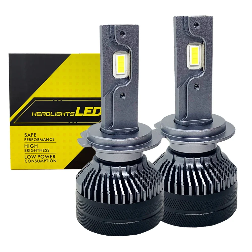 K5C Genuine Factory H4 H11 Led 6000K 110W H1 H7 Led Headlight Bulb Double Copper Tube Led Light Kit for Car HB3 9005 HB4 9006